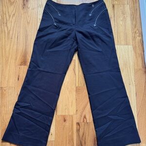 Vintage Versace Classic black slacks with arrow details, size EU 42 fits 30
